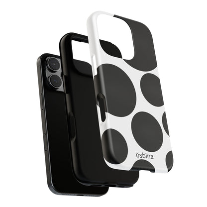 osbina | The Noir Bubbles Phone Case | Modern Muse Collection