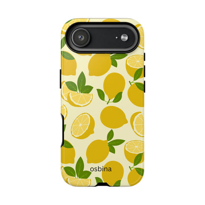 osbina | Limoncello Lemon Phone Case | Modern Muse Collection