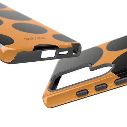 osbina | The Bubble Statement Case in Orange + Black | The Season Collective