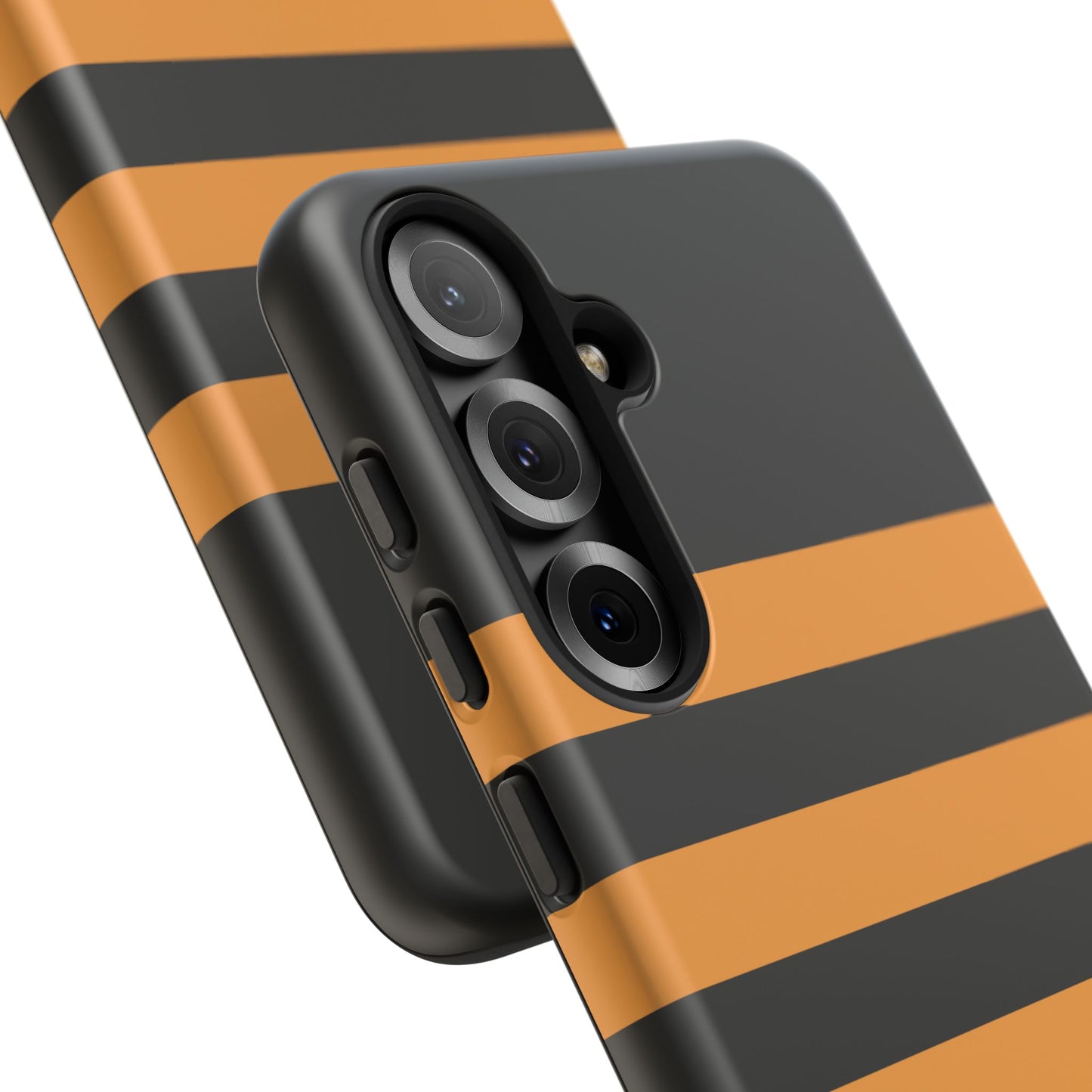 osbina | The Horizon Stripe Case in Black + Orange | The Season Collective