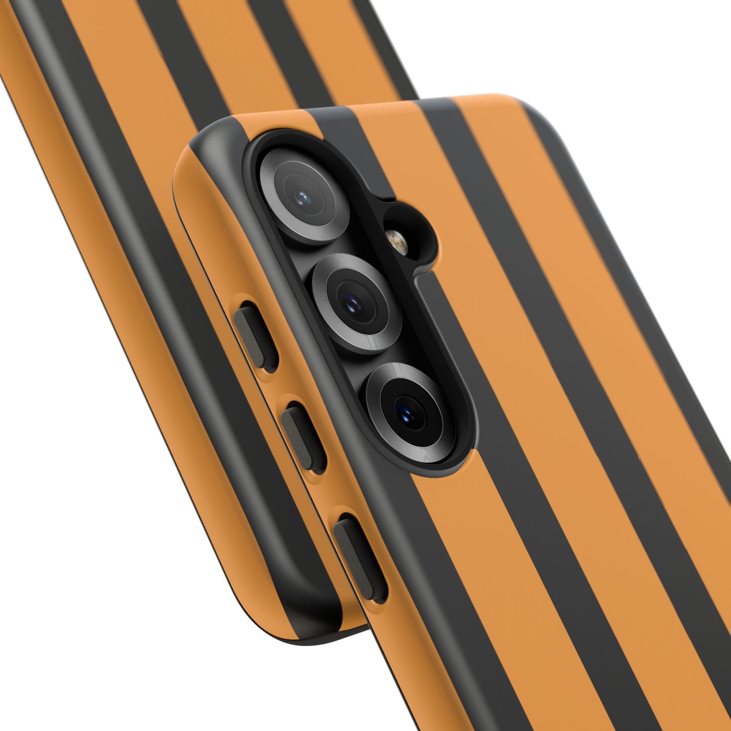 osbina | The Statement Stripe Case in Black + Orange | The Season Collective