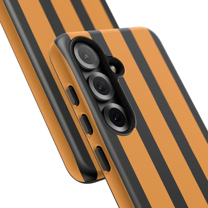 osbina | The Statement Stripe Case in Black + Orange | The Season Collective