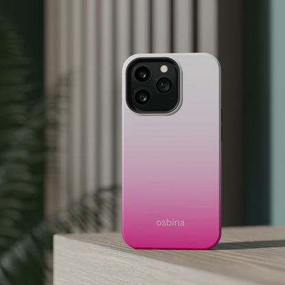 osbina | MagSafe compatible for iPhone | The Radiant Ombre Case | YAYOU Collection Supporting Shine Like Sable