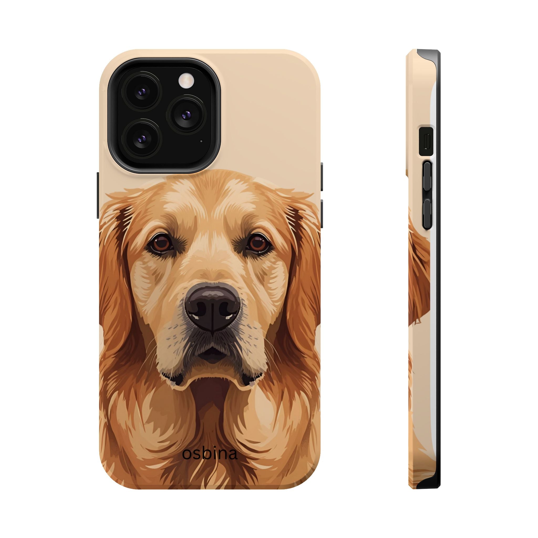 osbina | MagSafe for iPhone | The Golden Retriever Designer Case