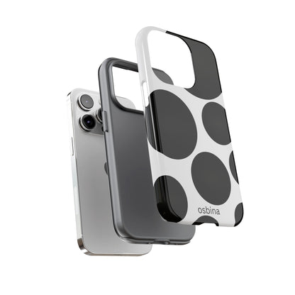 osbina | The Noir Bubbles Phone Case | Modern Muse Collection