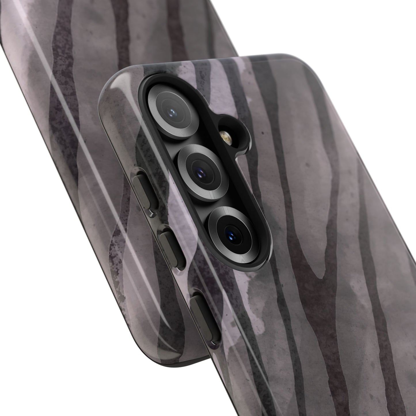osbina | Stripes on Point — The Muted Gray + Black Tiger Case | The Season Collective