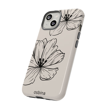 osbina | Poppy Whisper Phone Case | Modern Muse Collection