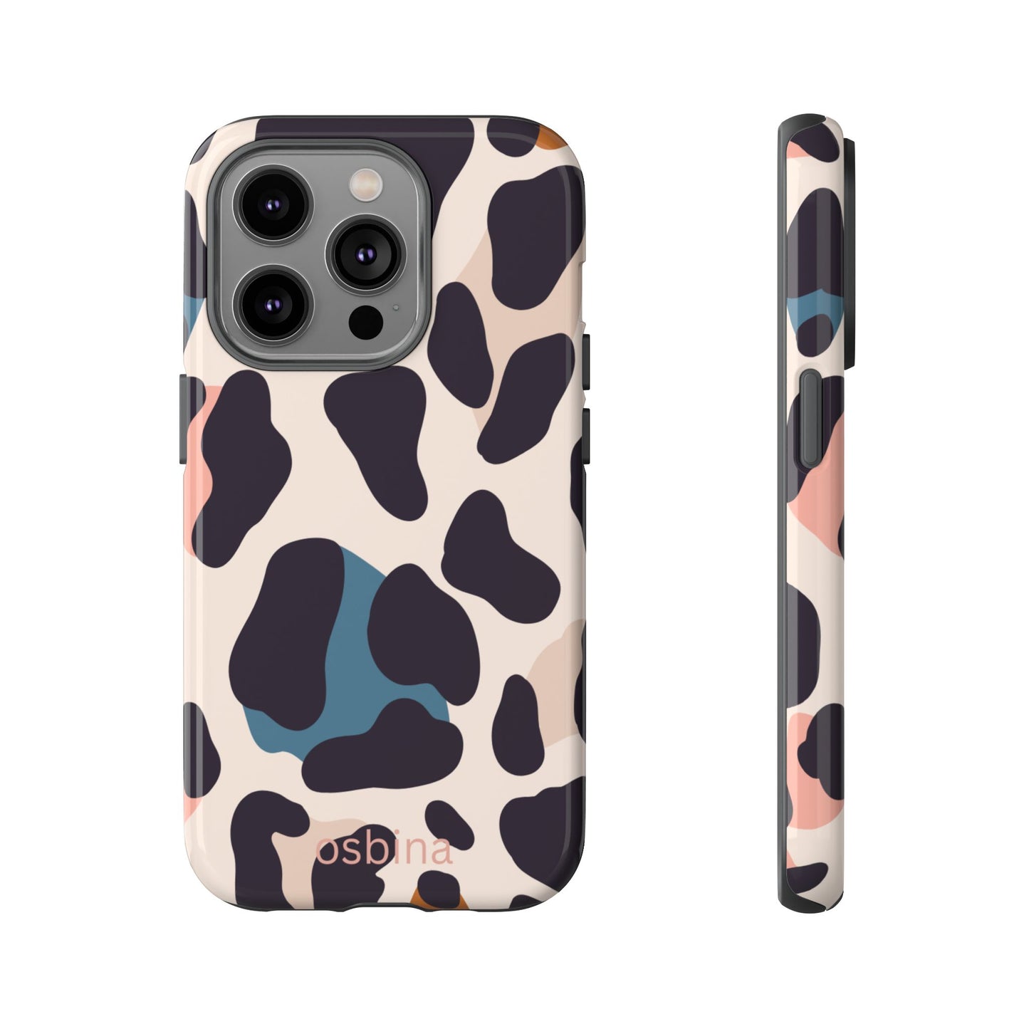 osbina | Leopard Luxe Color Pop Leopard Print Phone Case | Modern Muse Collection