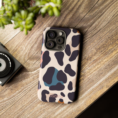 osbina | Leopard Luxe Color Pop Leopard Print Phone Case | Modern Muse Collection