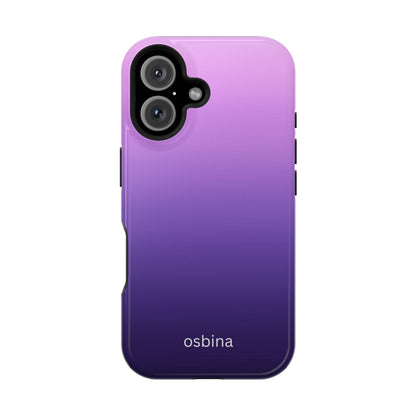 osbina | MagSafe compatible for iPhone | The Violet Haze Phone Case | Color Edit Collection