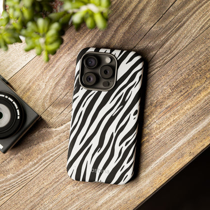 osbina | The Bengal Bold Stripe Case in White + Black | The Season Collective