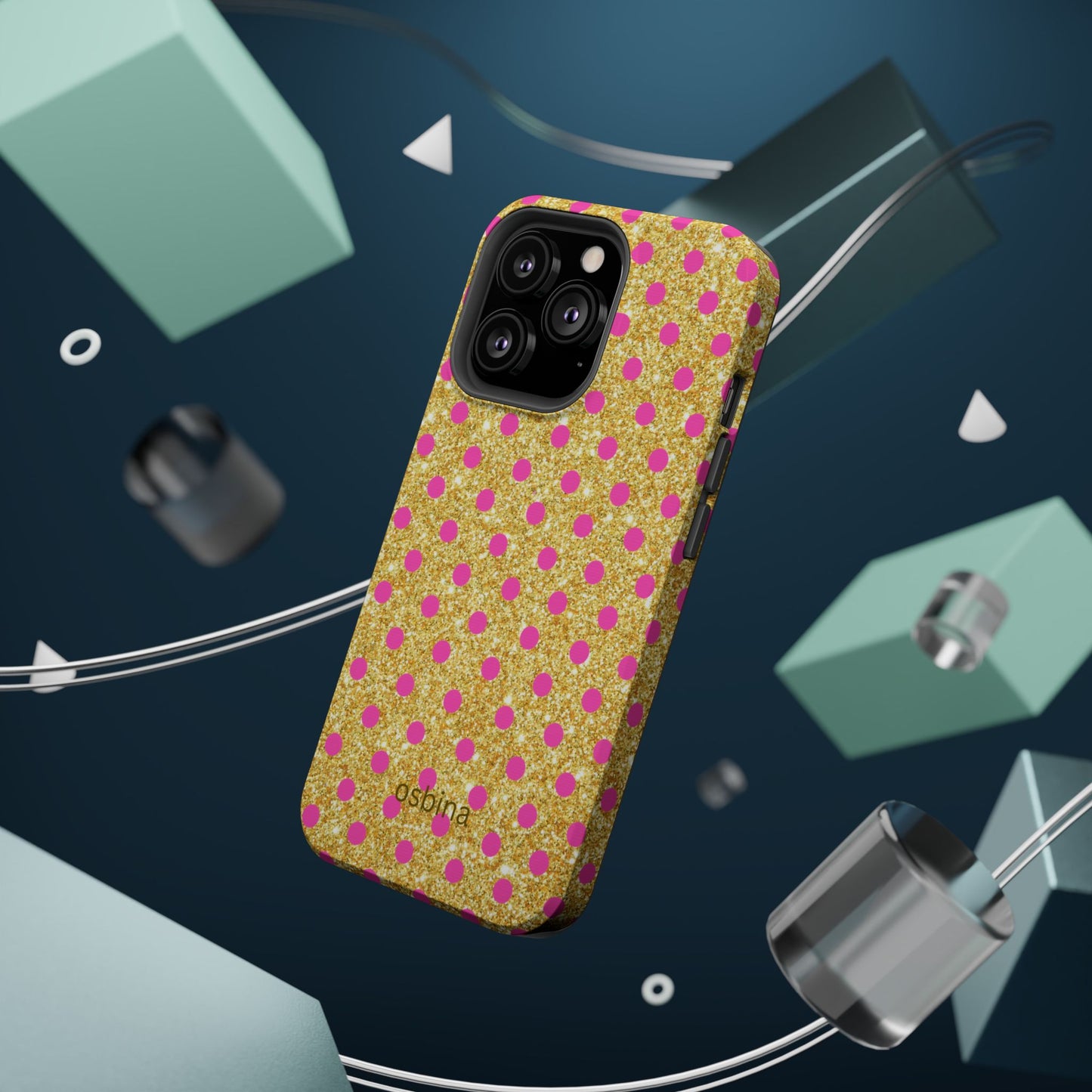 osbina | MagSafe compatible for iPhone | The Elara Phone Case | YAYOU Collection Supporting Shine Like Sable