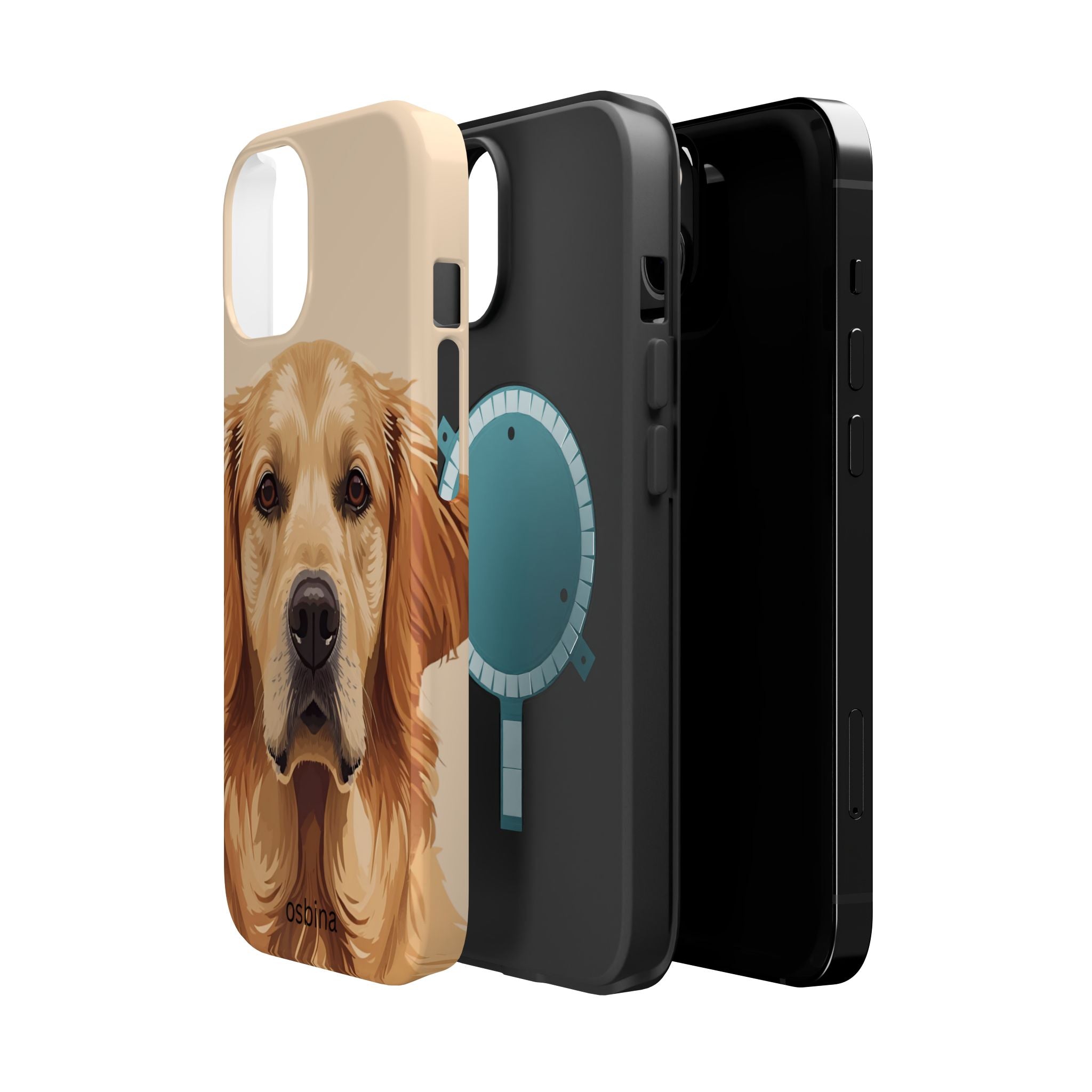 osbina | MagSafe for iPhone | The Golden Retriever Designer Case