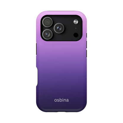 osbina | MagSafe compatible for iPhone | The Violet Haze Phone Case | Color Edit Collection
