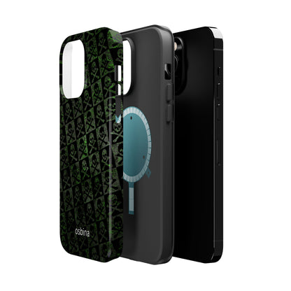 osbina | MagSafe compatible for iPhone | Skull & Crossbones Phone Case | Season Collective Collection