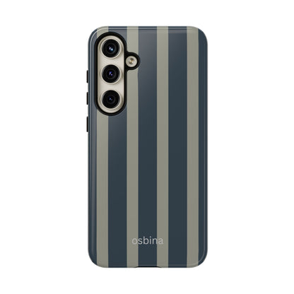 osbina | Grayhaven Navy & Gray Sophisticated Phone Case | Modern Muse Collection