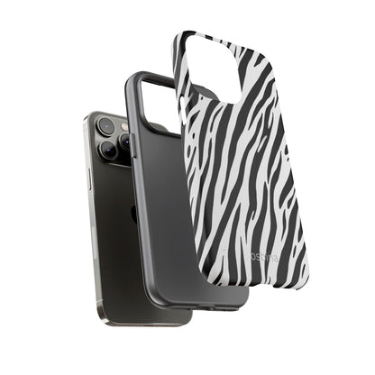 osbina | The Bengal Bold Stripe Case in White + Black | The Season Collective