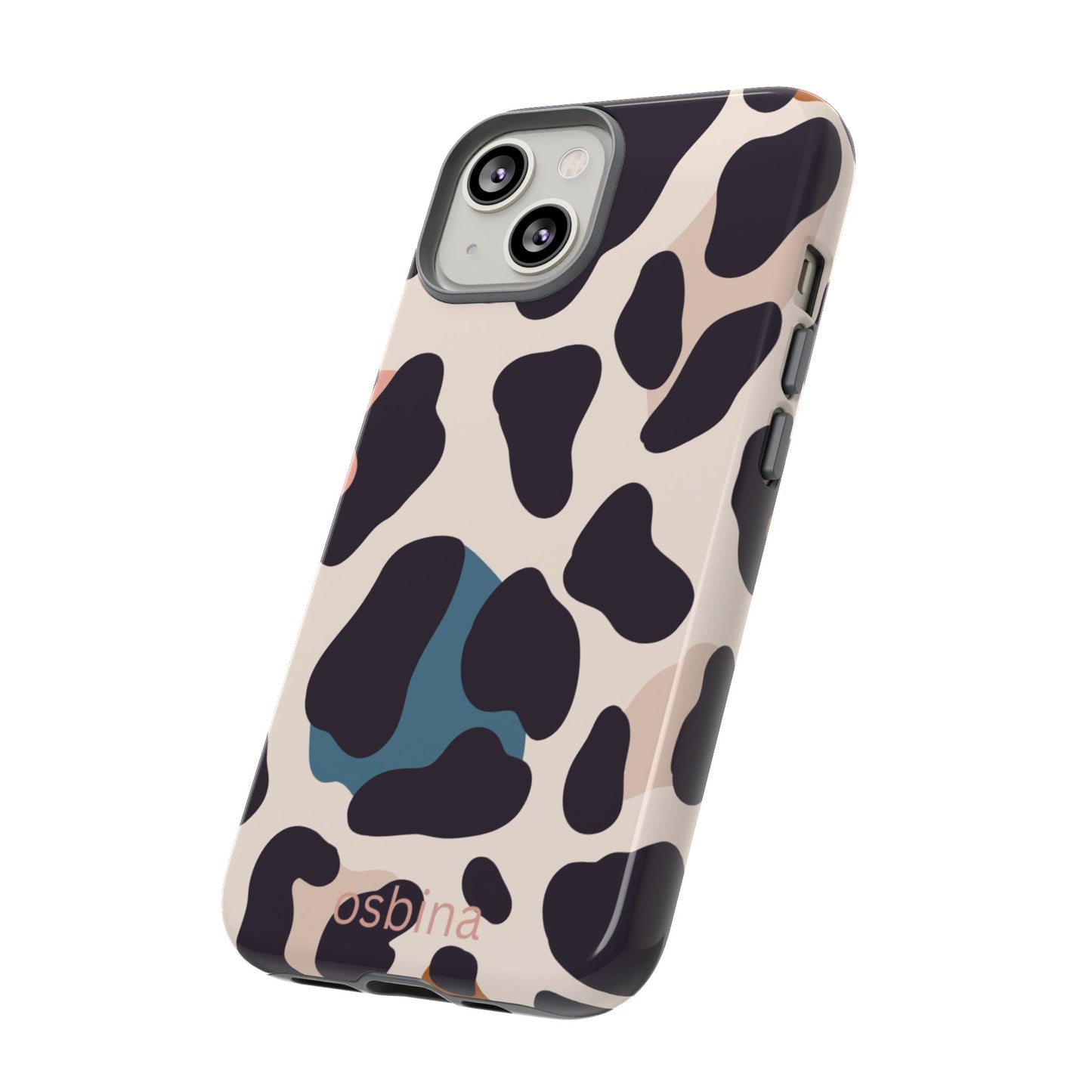 osbina | Leopard Luxe Color Pop Leopard Print Phone Case | Modern Muse Collection