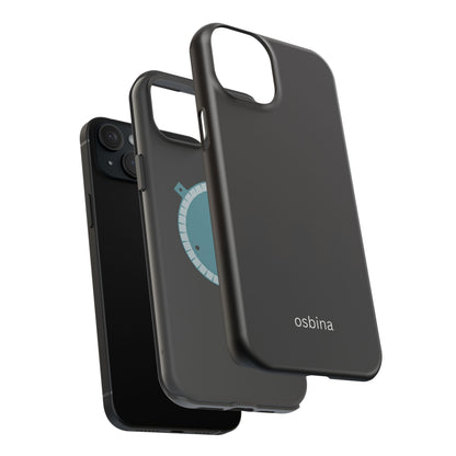 osbina | MagSafe compatible for iPhone | The Onyx Phone Case | Modern Man Collection