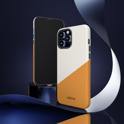 osbina | Divide & Conquer — The Orange + White Split Diagonal Case | The Season Collective