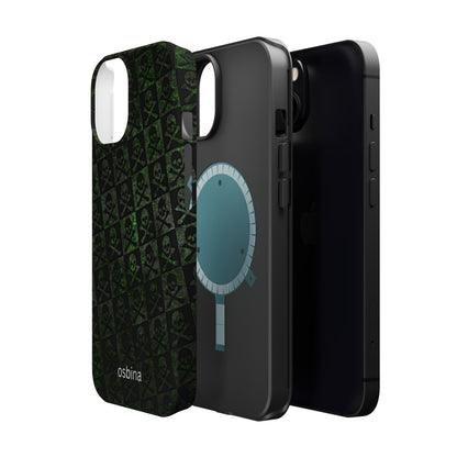 osbina | MagSafe compatible for iPhone | Skull & Crossbones Phone Case | Season Collective Collection