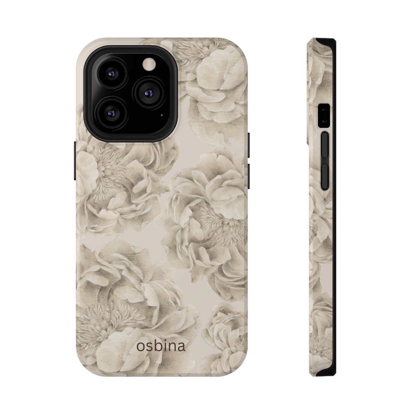 osbina | Peony Sand Designer Case