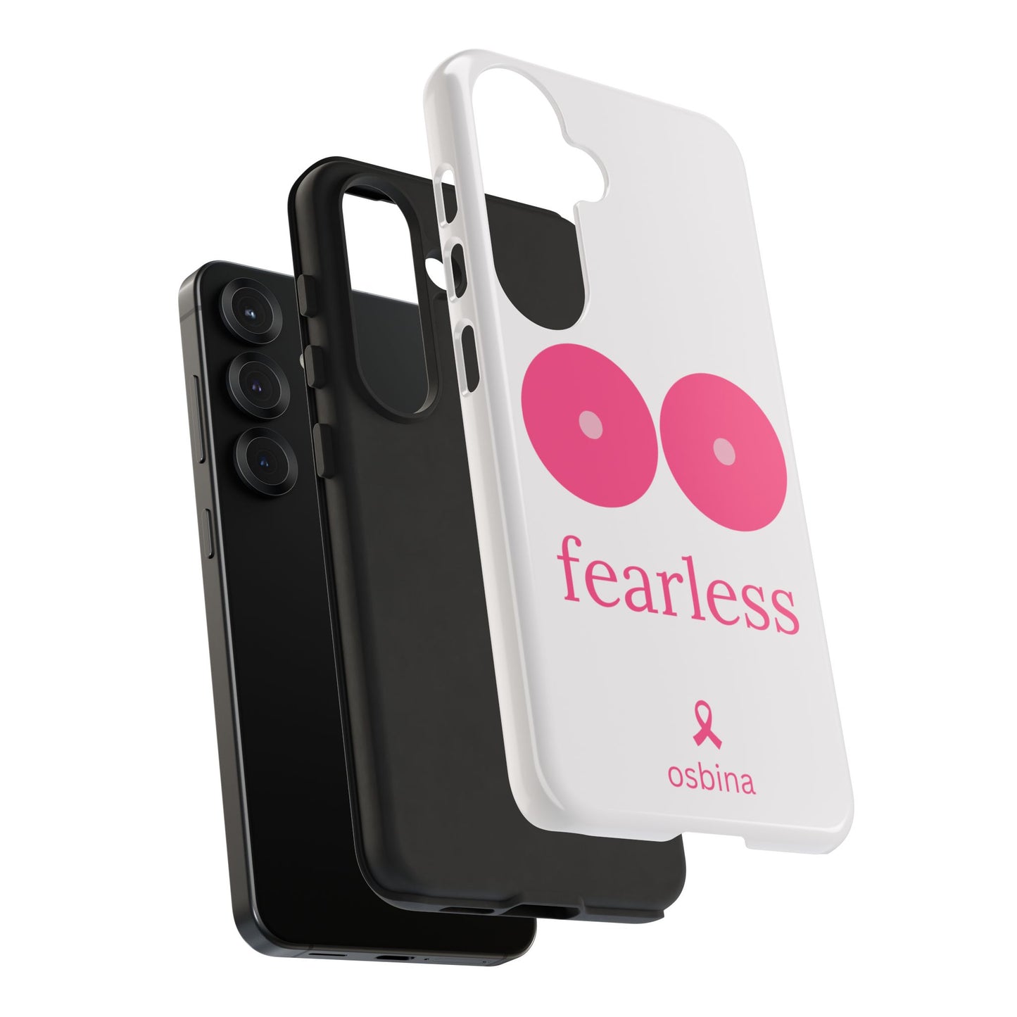 osbina | Limited Edition The Fearless Tatas Case in Light Pink + Soft Pink + Hot Pink | The Pink October Collection | Inspired By