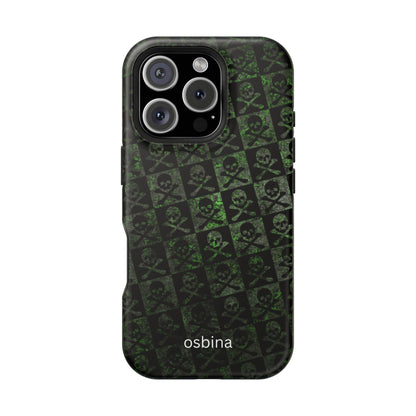 osbina | MagSafe compatible for iPhone | Skull & Crossbones Phone Case | Season Collective Collection