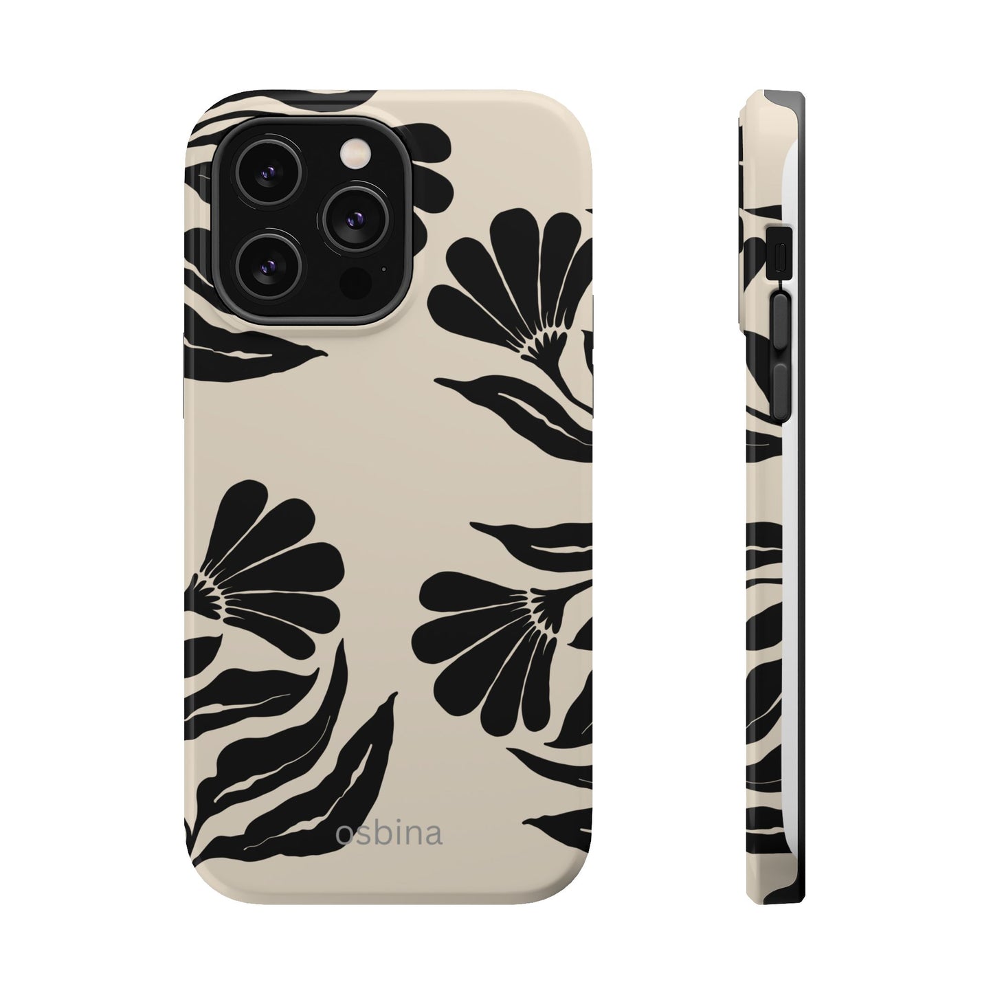 osbina | MagSafe for iPhone | Obsidian Bloom Designer Case