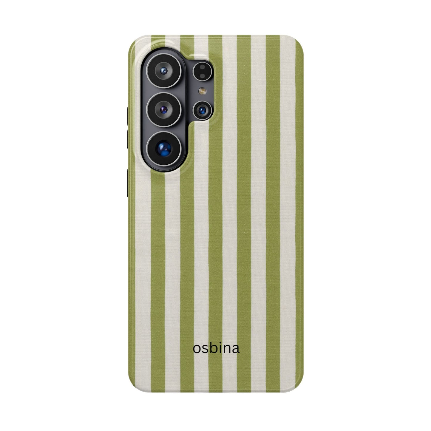osbina | Verde Stripe, Designer Case