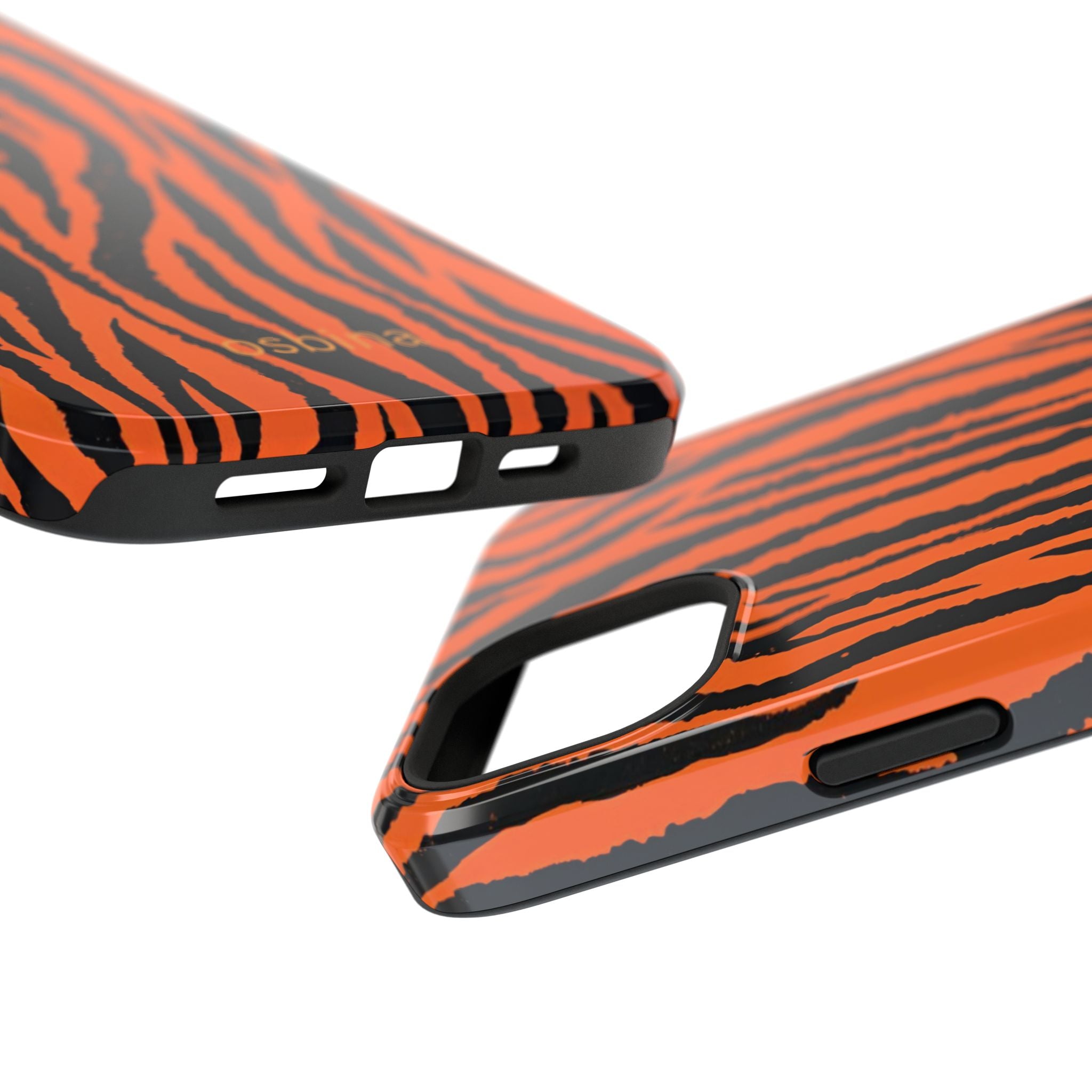 osbina | Tiger, But Make It Chic — The Bengal Stripe Case in Orange + Black | The Season Collective