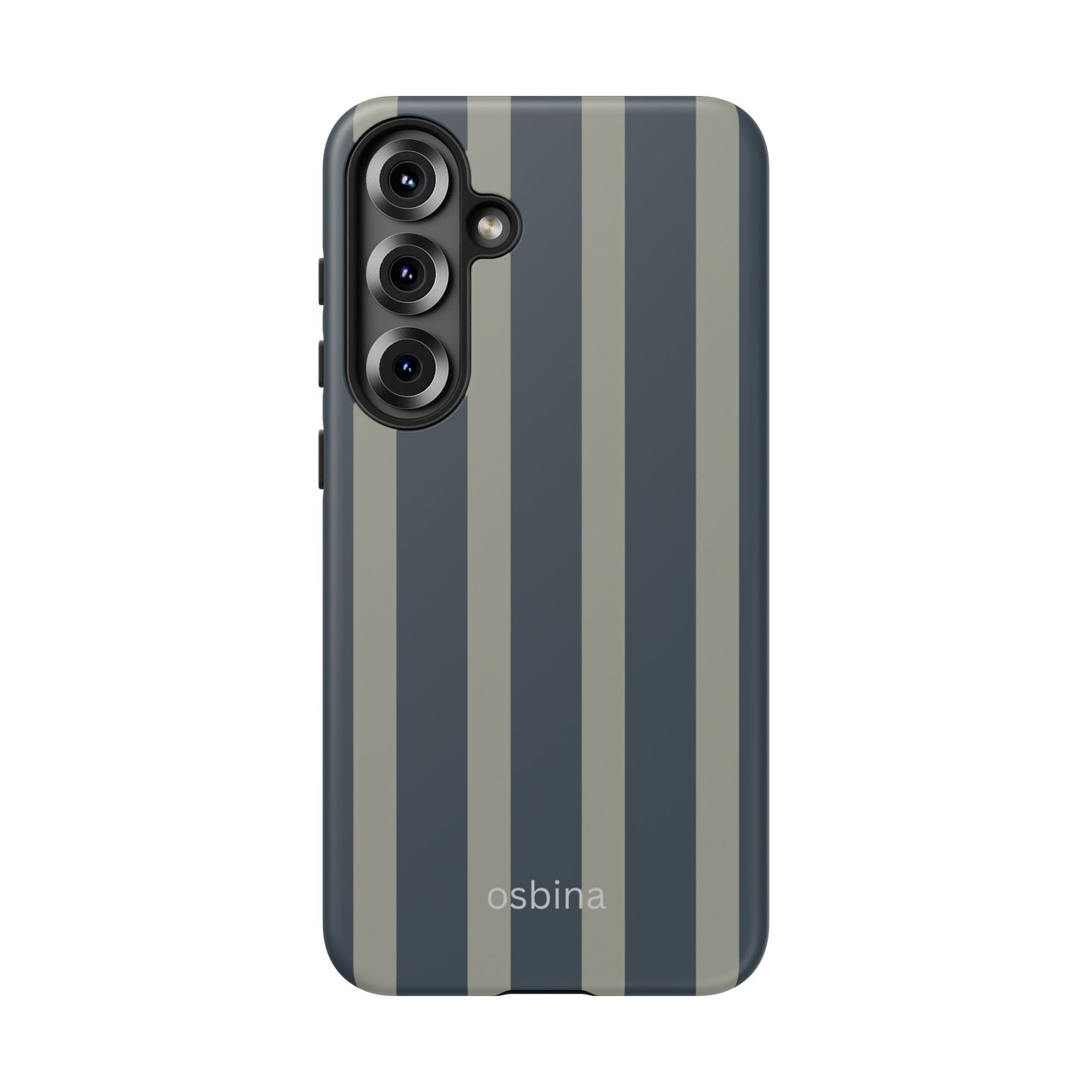 osbina | Grayhaven Navy & Gray Sophisticated Phone Case | Modern Muse Collection