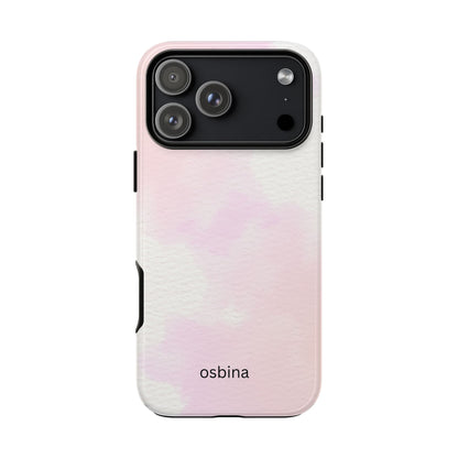 osbina | Pink Cotton Cloud Phone Case | Modern Muse Collection