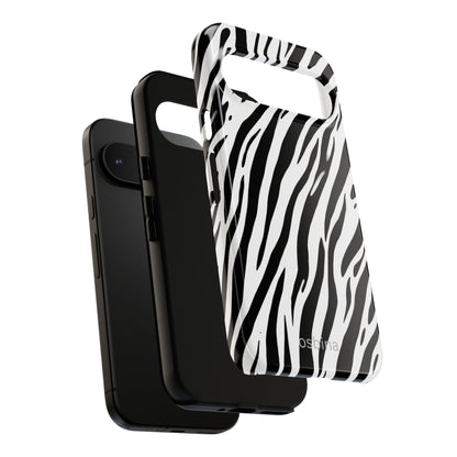 osbina | The Bengal Bold Stripe Case in White + Black | The Season Collective