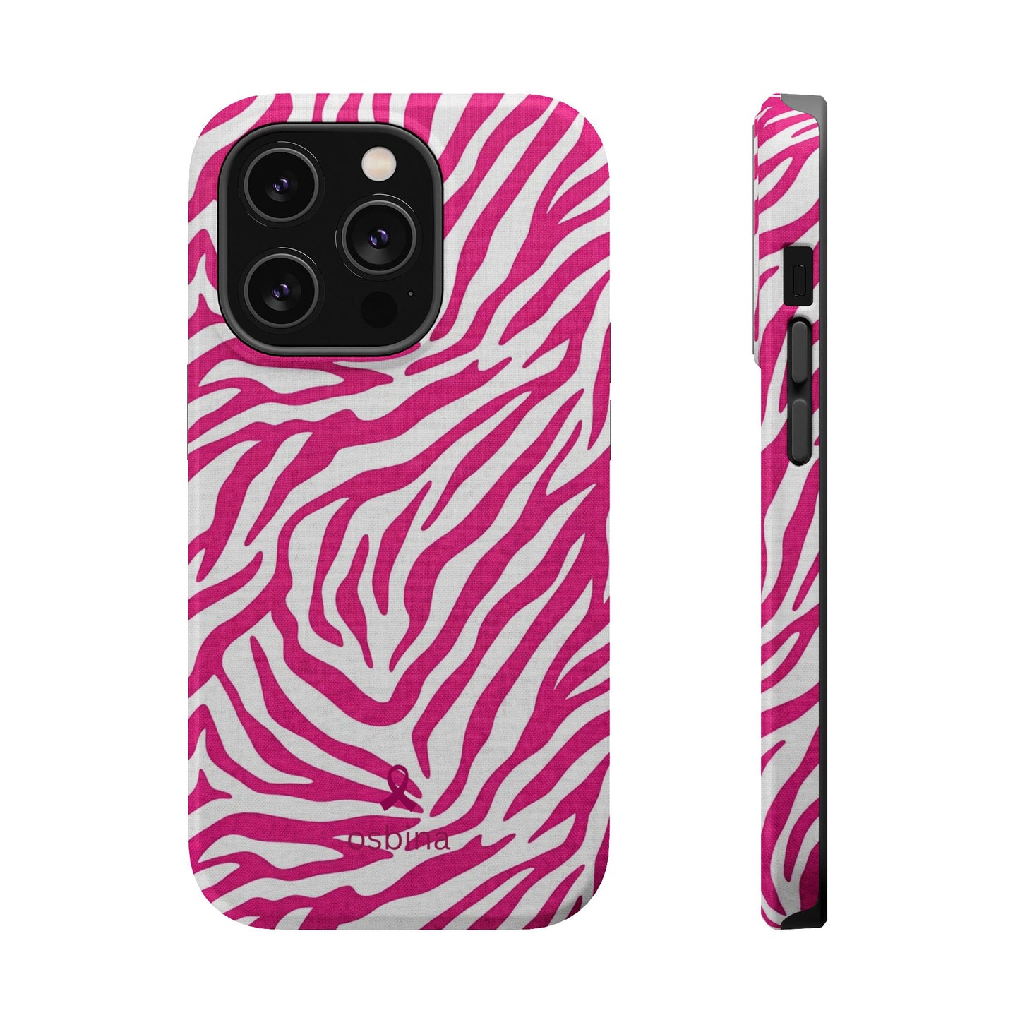 YAYOU MagSafe for iPhone | The Pink Zebra Designer Case | osbina