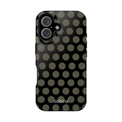 osbina | MagSafe compatible for iPhone | Onyx Chic Phone Case | Modern Muse Collection
