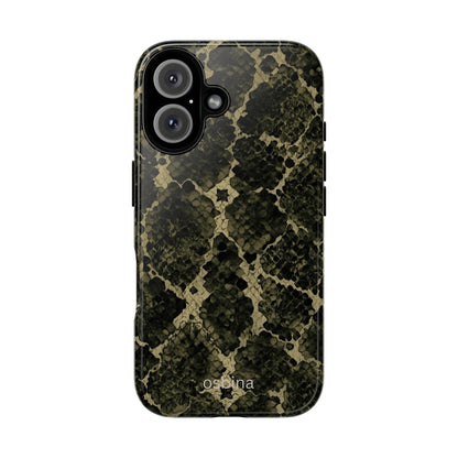 osbina | The Olive Snakeskin Designer Case