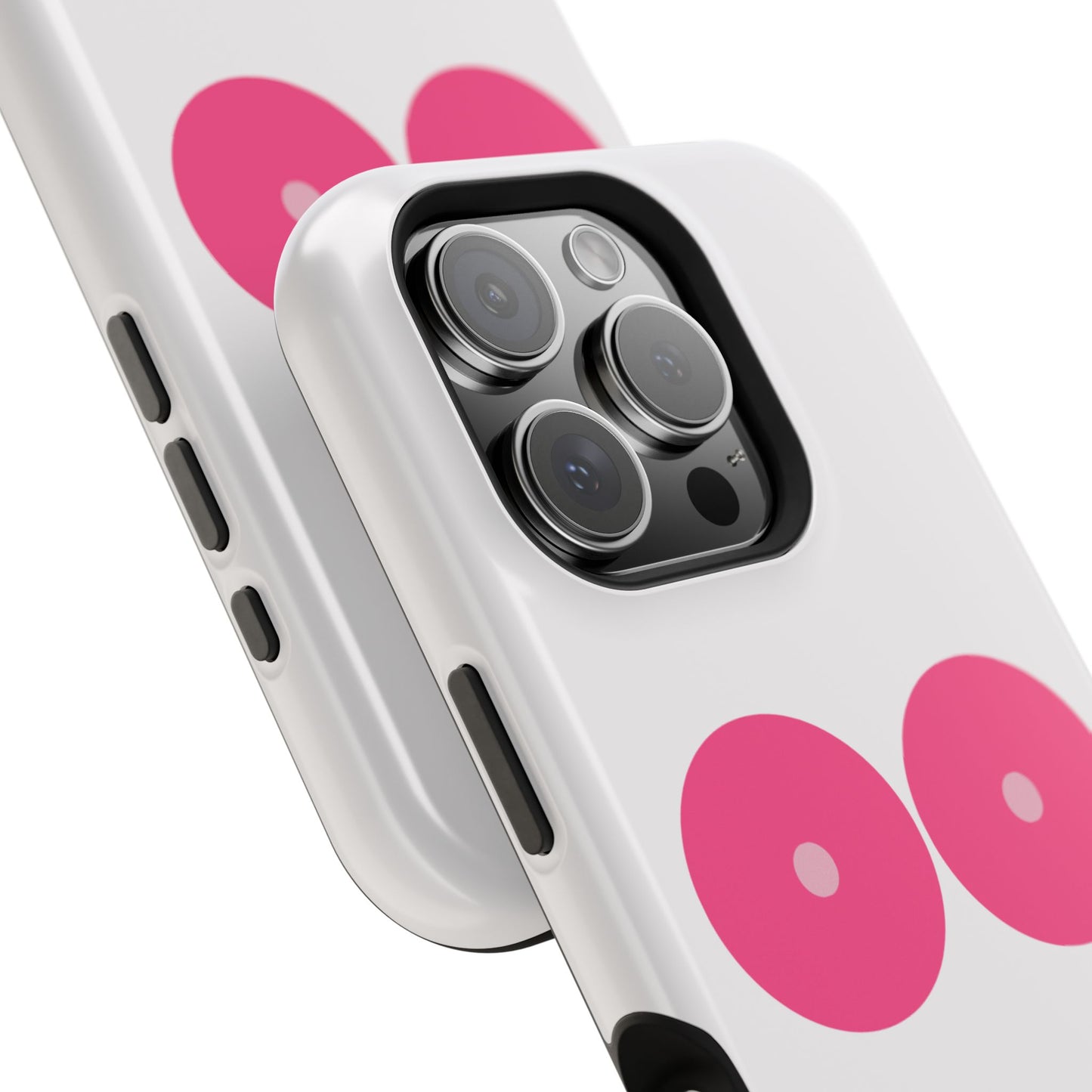 osbina |  MagSafe compatible for iPhone | Limited Edition The Check Your Tatas Case in Light Pink + Soft Pink + Hot Pink | The Pink October Collection | Inspired By