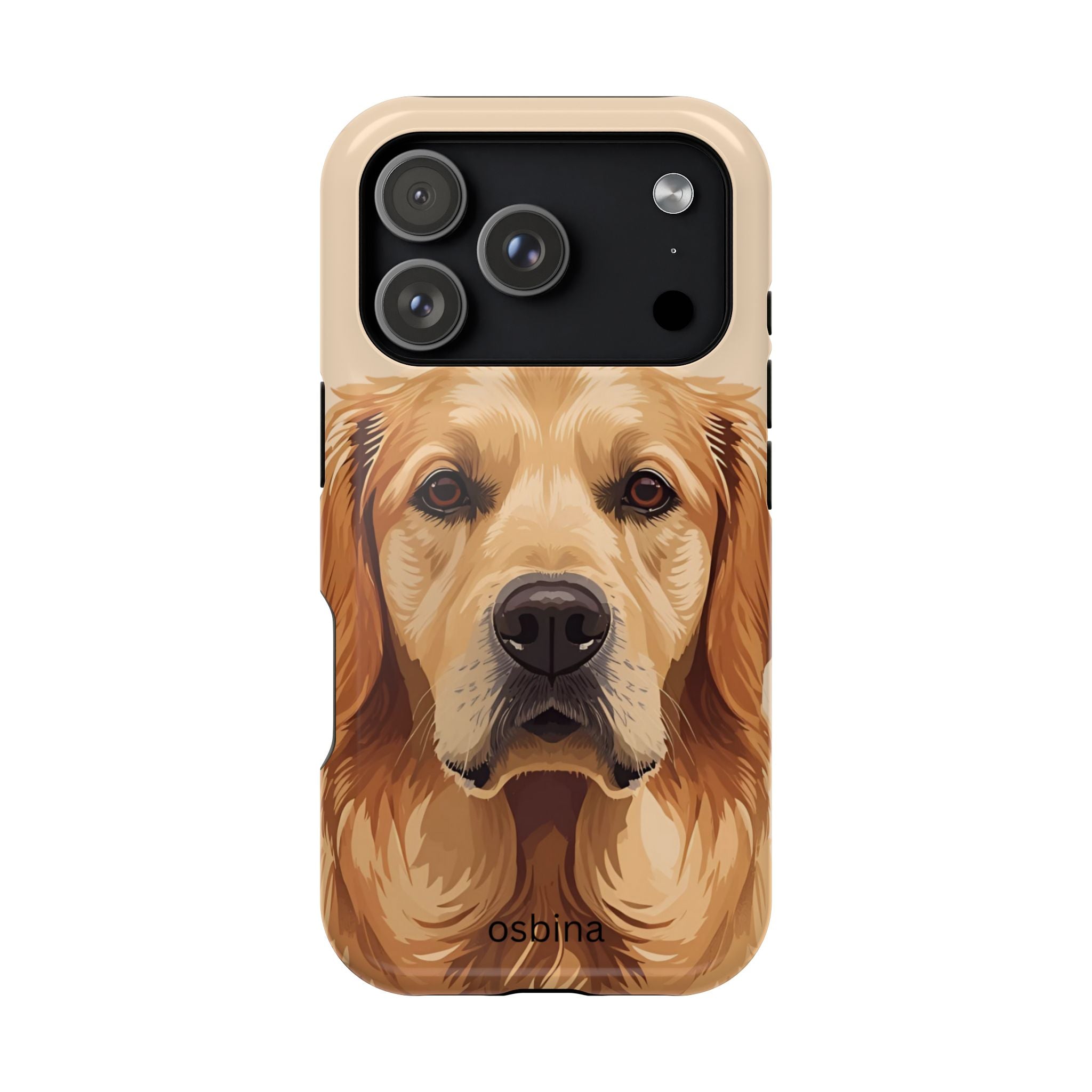 osbina | MagSafe for iPhone | The Golden Retriever Designer Case