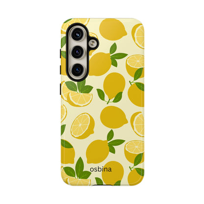 osbina | Limoncello Lemon Phone Case | Modern Muse Collection