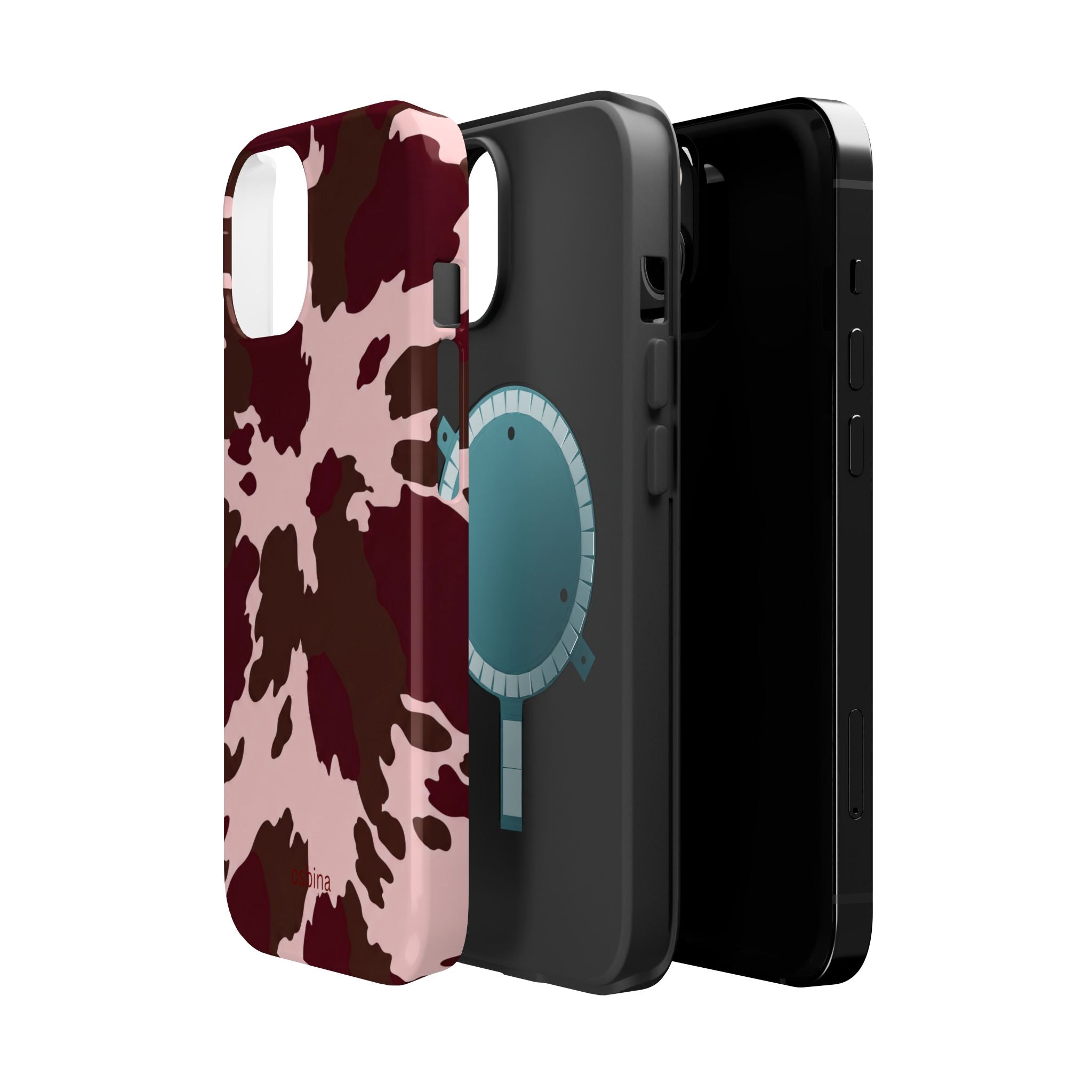 osbina | MagSafe | Chocolate Cowhide Designer Case