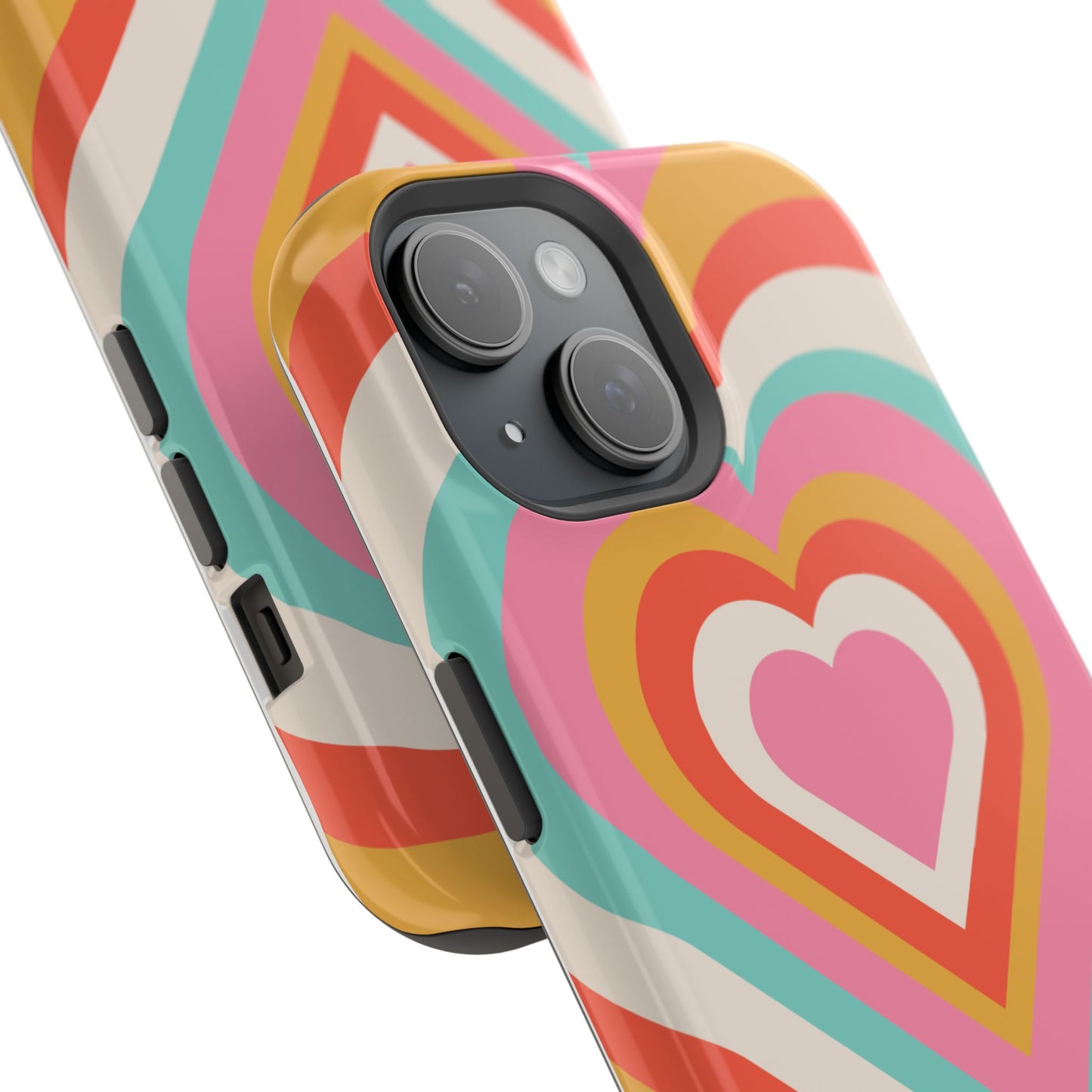 osbina | MagSafe compatible for iPhone | Heart Nouveau Phone Case | Modern Muse Collection