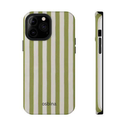 osbina | Verde Stripe, Designer Case