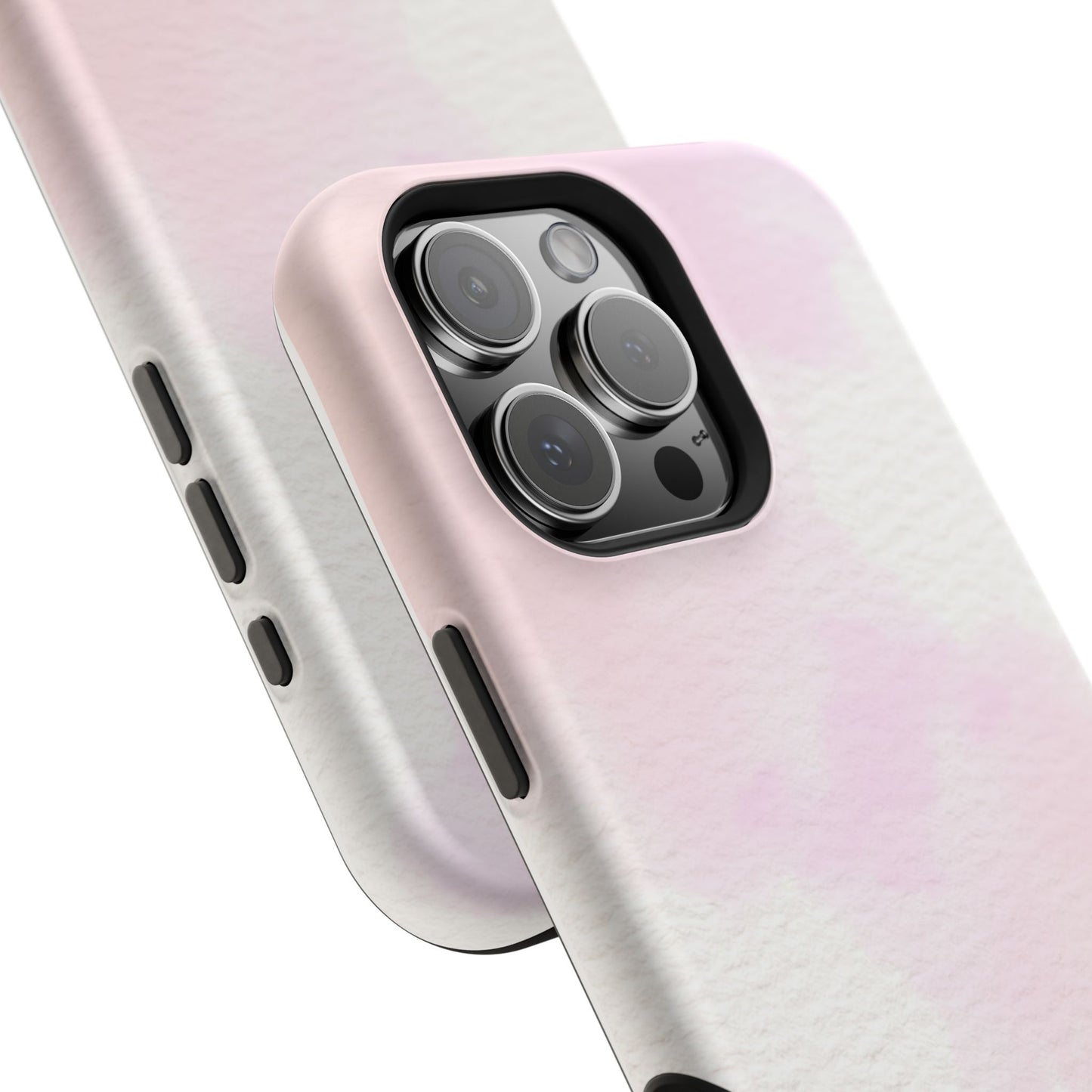 osbina | MagSafe compatible for iPhone | Pink Cotton Cloud Phone Case | Modern Muse Collection