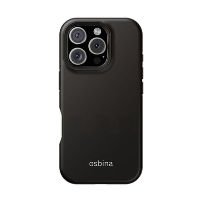 osbina | MagSafe compatible for iPhone | The Onyx Phone Case | Modern Man Collection