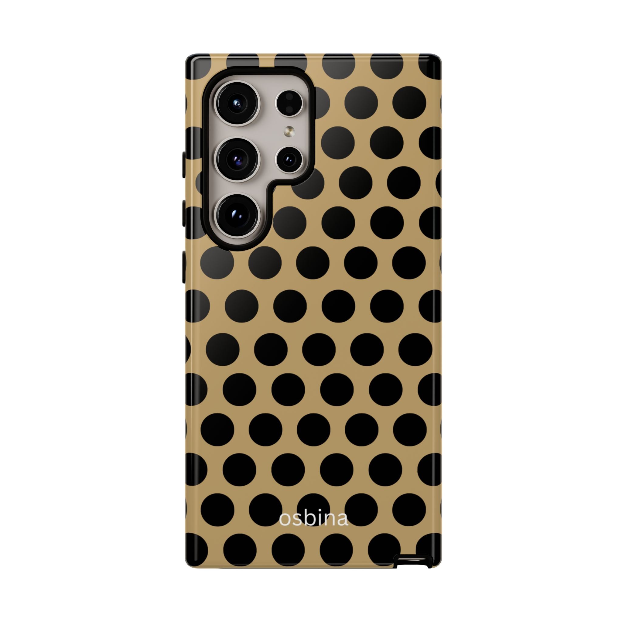 osbina | Camel Noir Dots, Designer Case