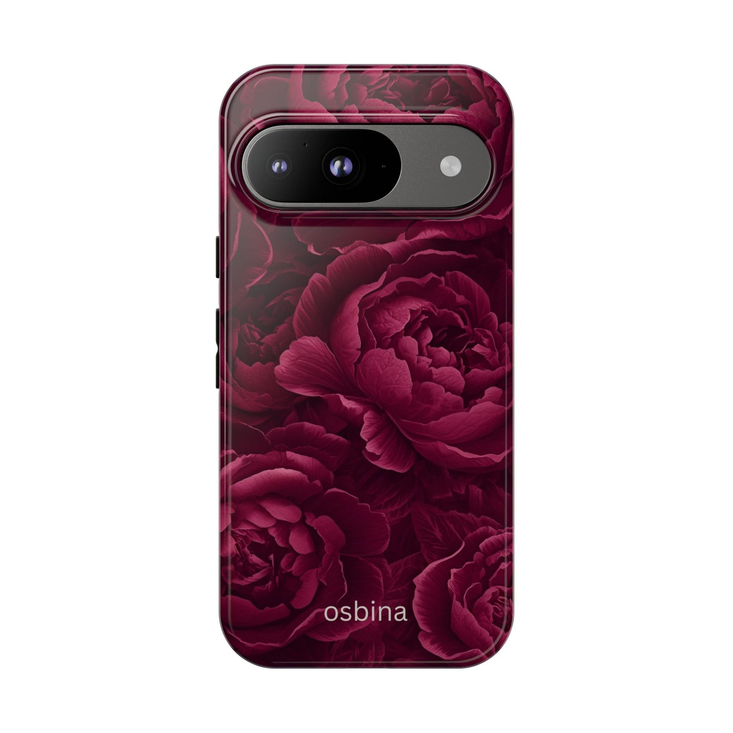 osbina | The Burgundy Peony Designer Case
