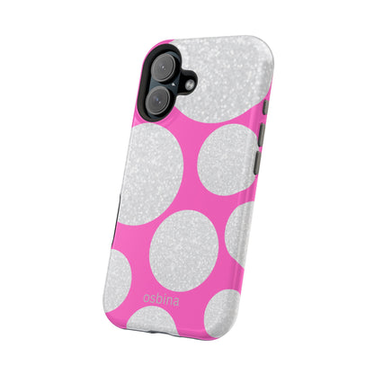 osbina | MagSafe compatible for iPhone | The Sparkling Bubbles Case | YAYOU Collection Supporting Shine Like Sable