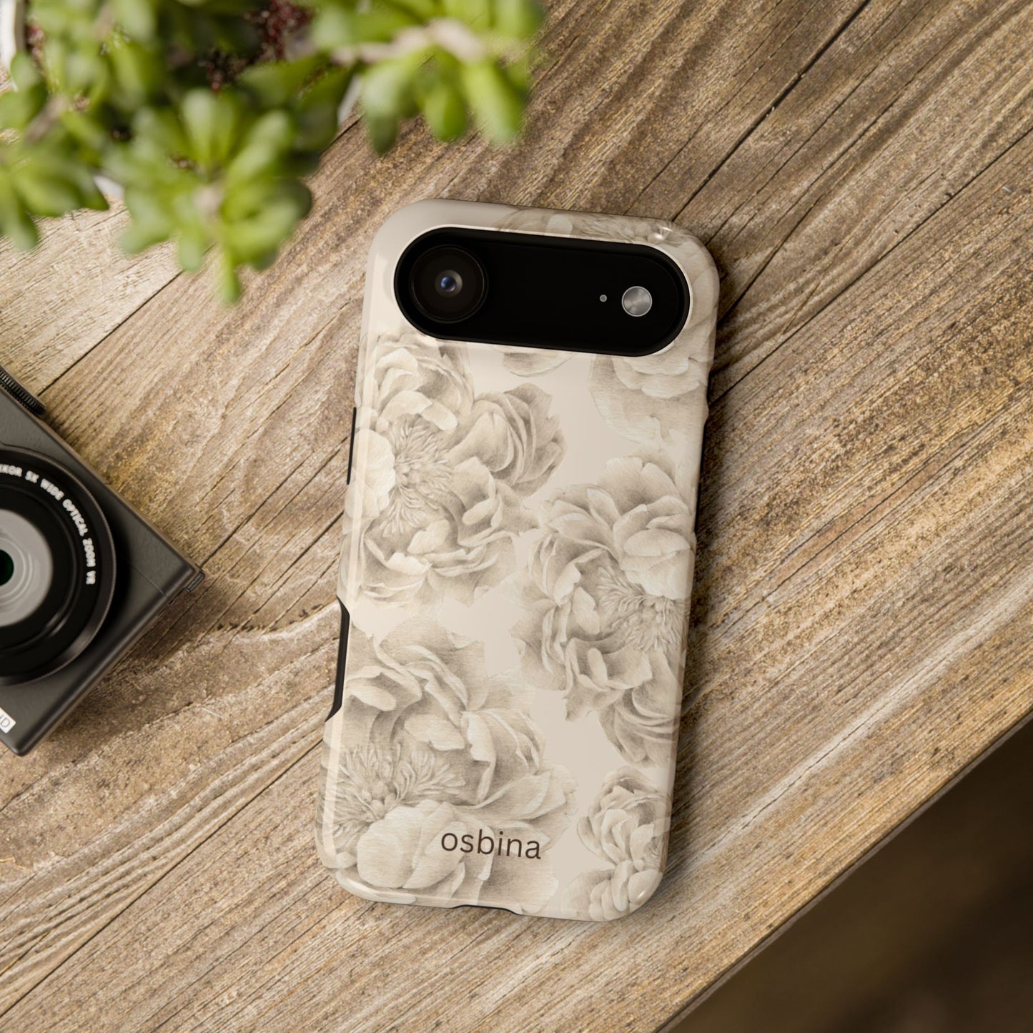 osbina | Peony Sand Designer Case