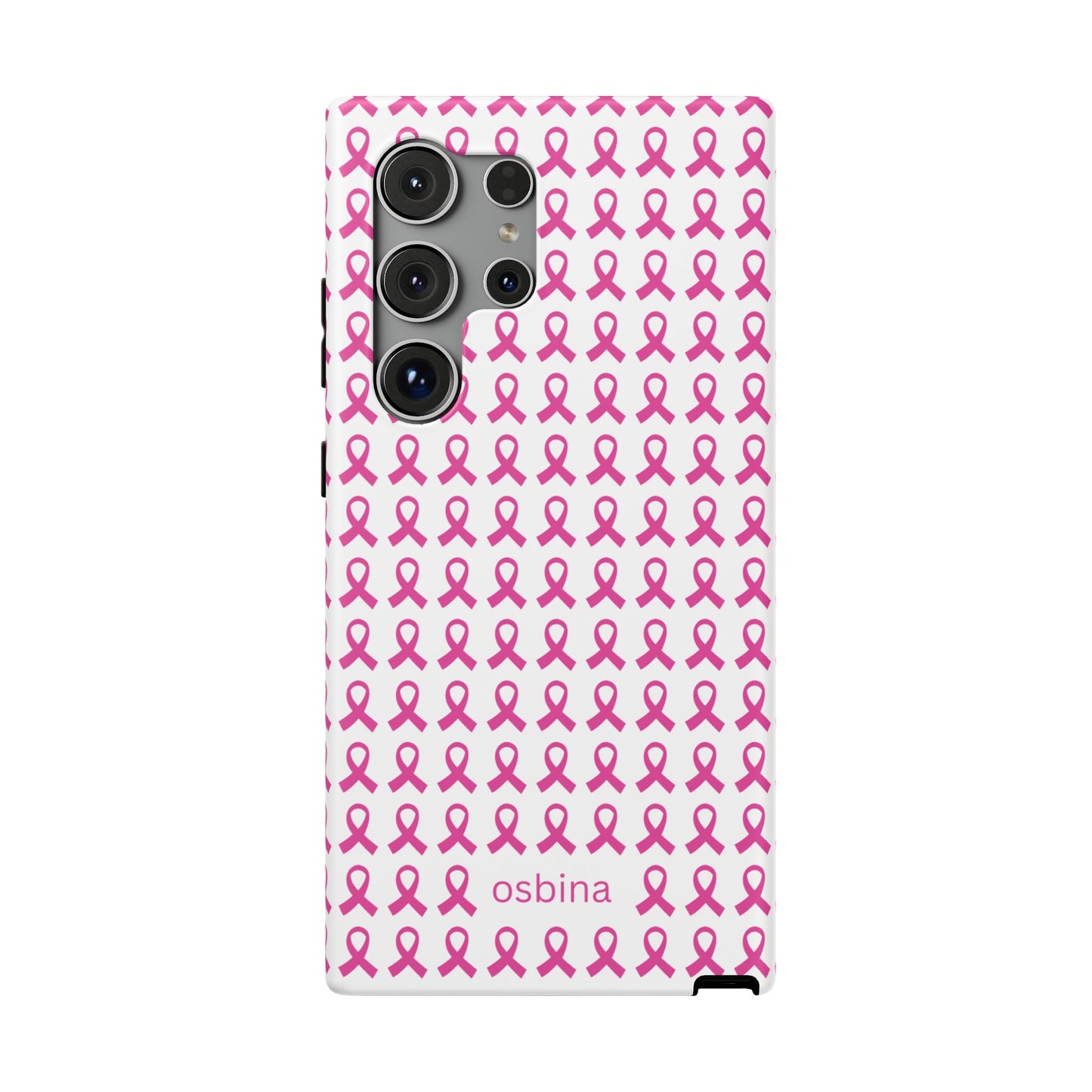 YAYOU Side by Side Pink Ribbon Designer Case | osbina